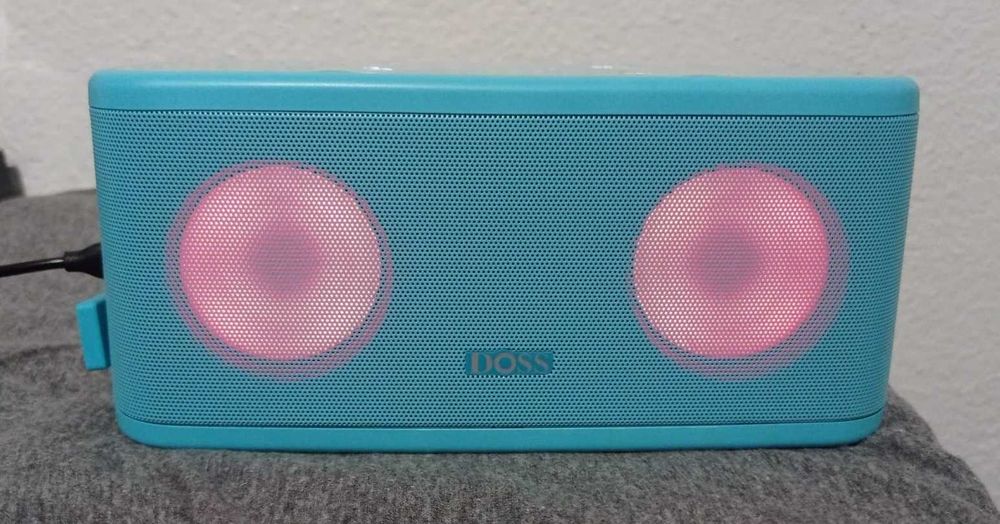 DOSS SoundBox Plus Bluetooth 20h – Nova – Turquesa