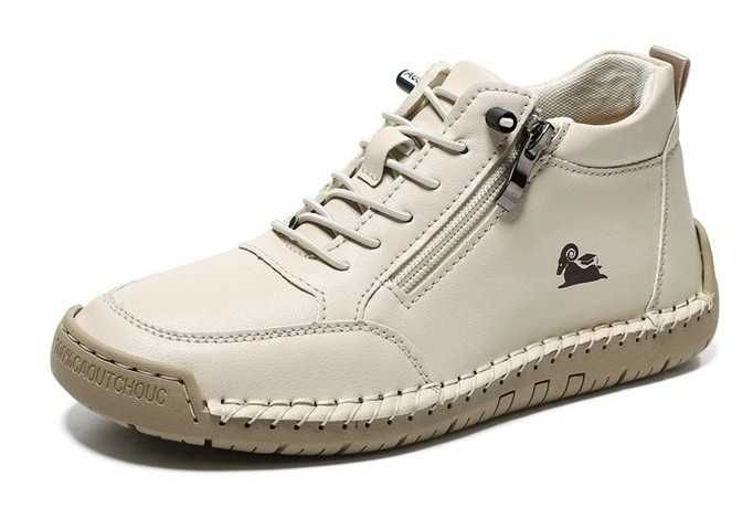 Buty ortopedyczne flemat - kolor beżowy - rozmiar 41 (długość stopy 25,5 cm)