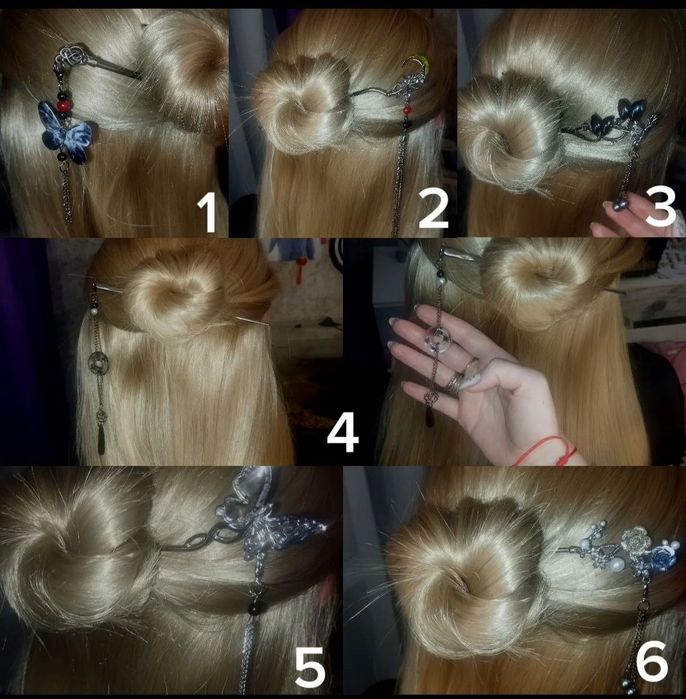 Стильні аксесуари та прикраси.Палички для волосся
Додай