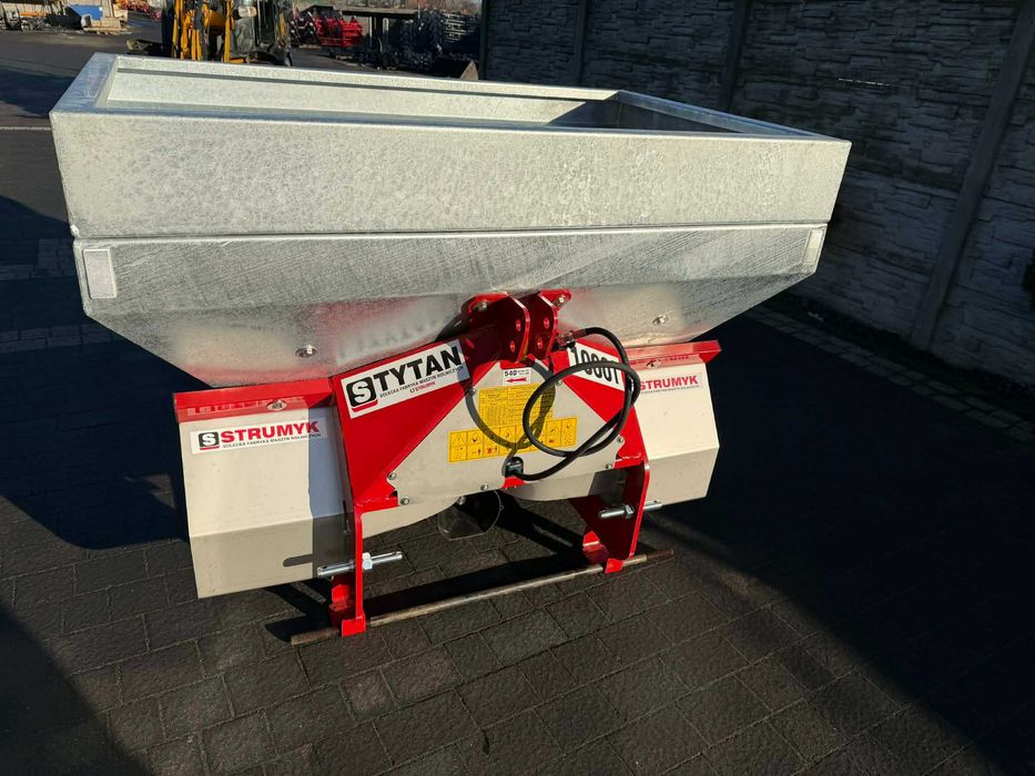 Hit Rozsiewacz nawozu nowy ulepszony dwu tarczowy Hydraulika dowóz fre