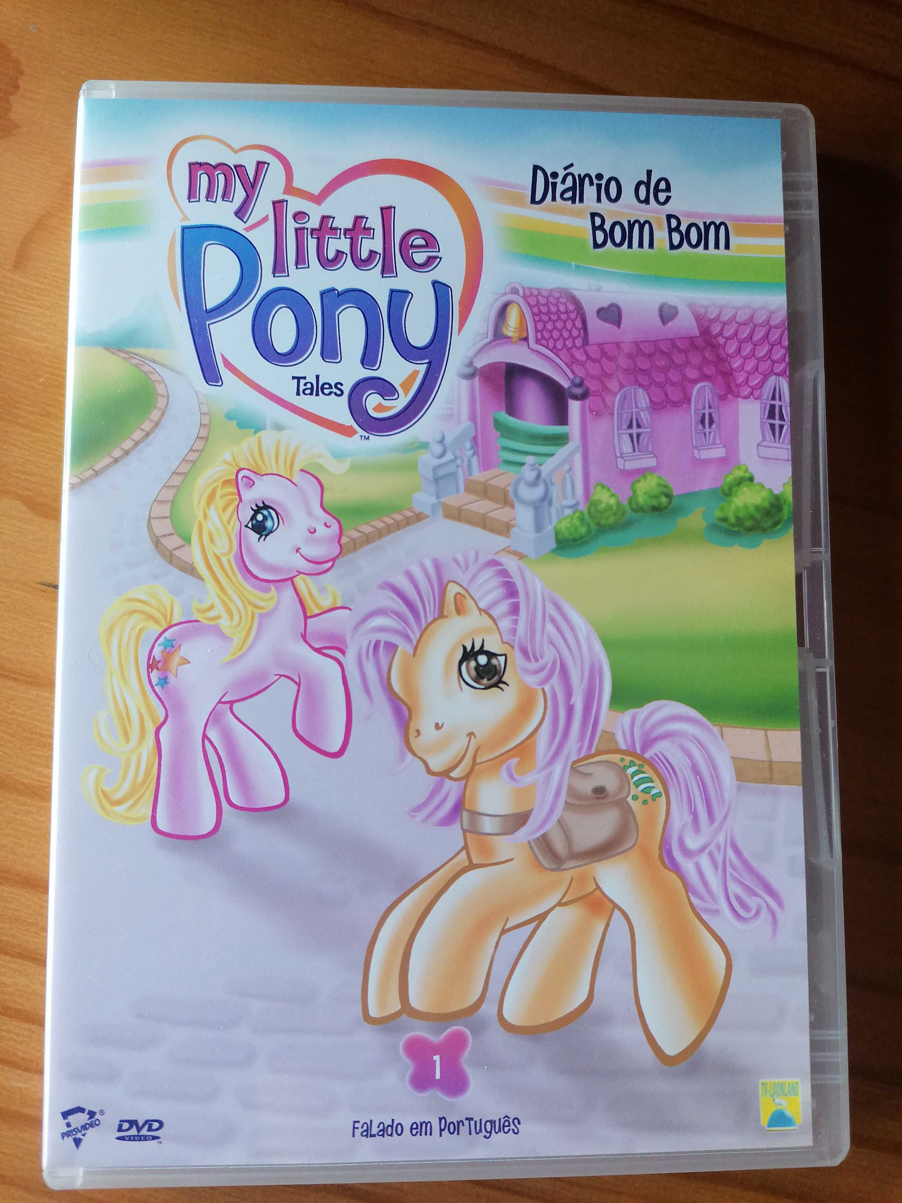 Conjunto desenhos animados My little pony filmes dvd Vila Franca de Xira •  OLX Portugal