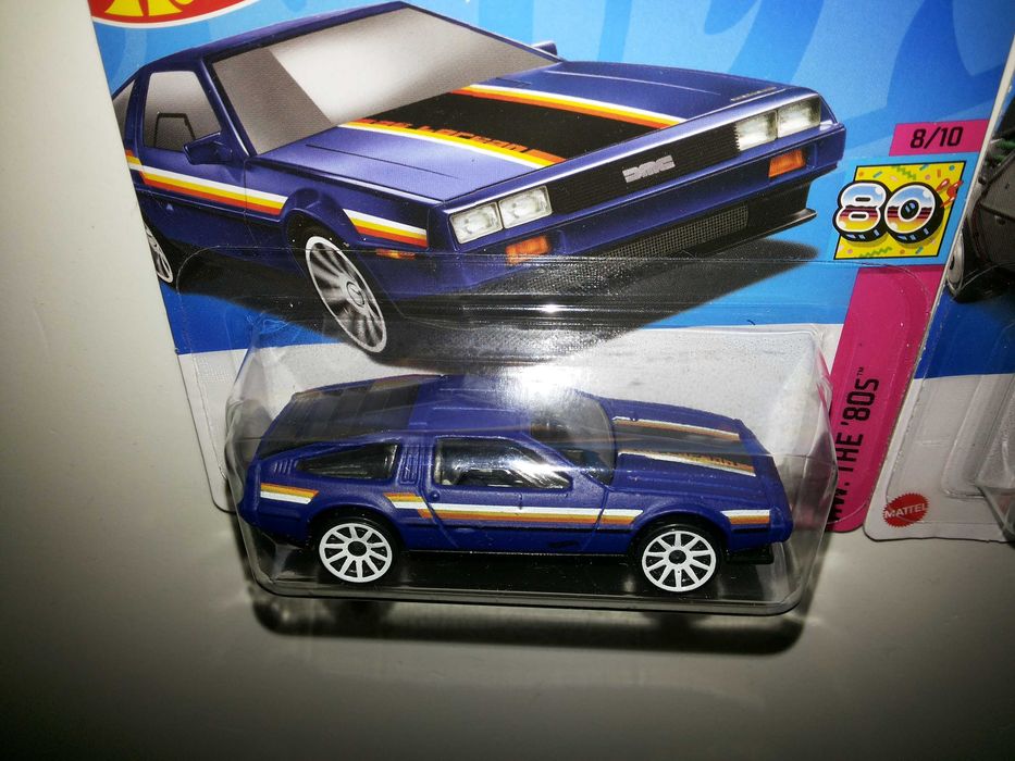 Hot Wheels - Kitt - Knight Rider e Delorean Time Machine