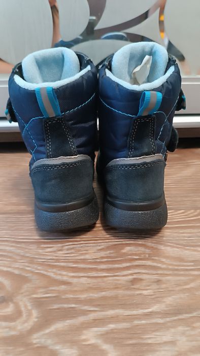 Детские зимние сапоги 17 см, водонепроницаемые