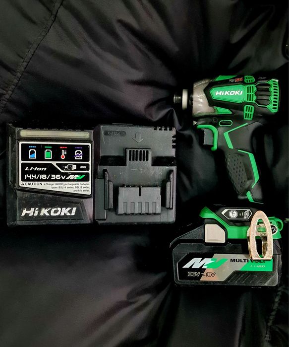 HIKOKI | Безщіткові Імпакти | WH36DB WH36DC