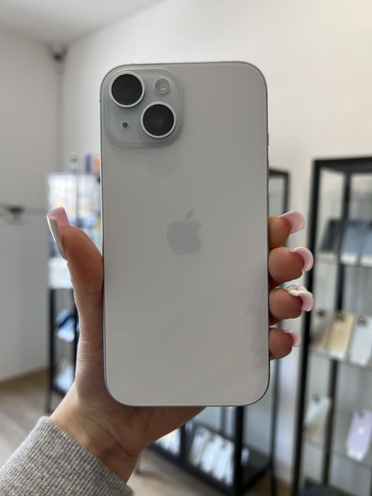 Telefon iPhone 15 128GB Biały Apple Gwarancja Itrade