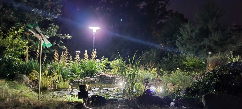 Lampa solarna parkowa LED P-04 (LED 12W 1600LM panel 25W LiFePO4 30Ah)