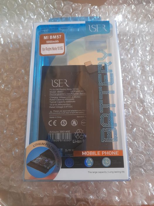 Bateria para xiaomi redmi note 10 5g