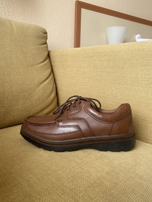 Кожанные туфли Clarks