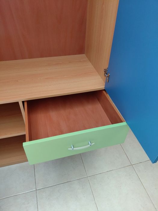 Roupeiro linha kids 2 portad