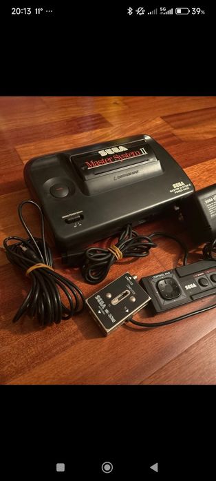 Liga ao Viana Master System Sega com jogo Alex Kidd