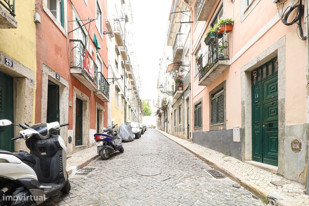 Apartamento T2 no Bairro Alto