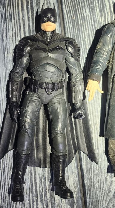 McFarlane Batman лот из четырёх фигурок (Batman, Riddler, Catwoman, Penguine), состояние б/у, цена за лот