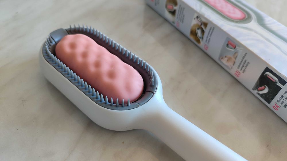 Щітка від шерсті тварин, для меблів 2в1