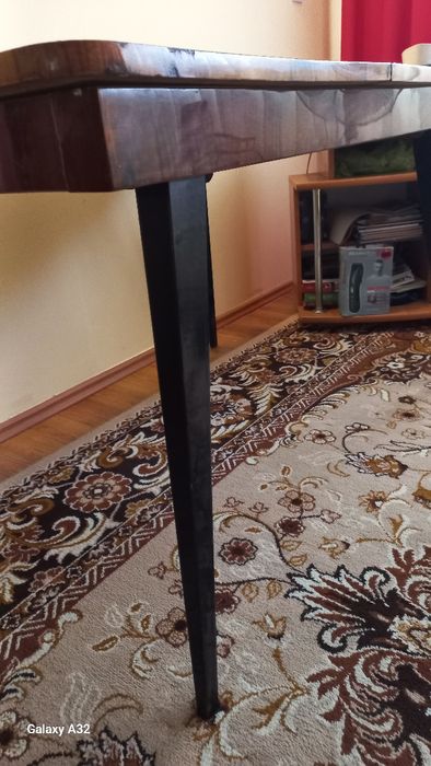 Stół retro, PRL, rozsuwany