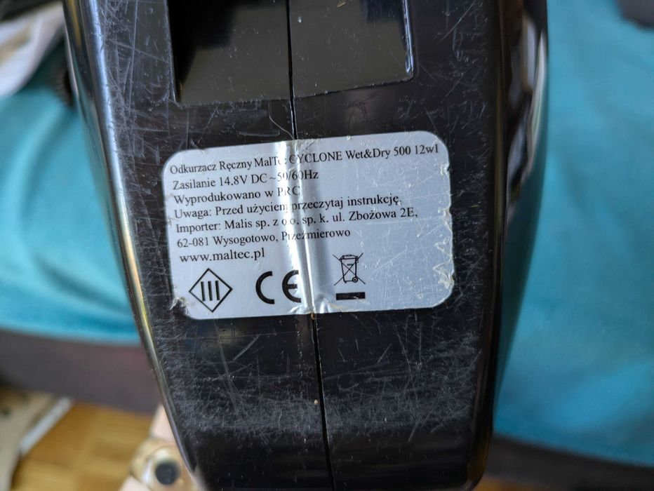Odkurzacz ręczny Maltec Cyclone Wet&Dry 500