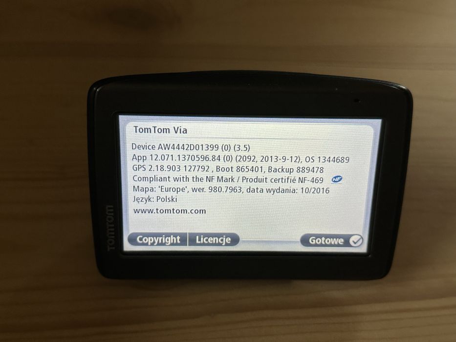 Nawigacja samochodow TomTom 4EQ41