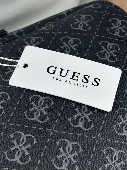 Чоловічий мессенджер через плече Guess Smart Mini:Чорний