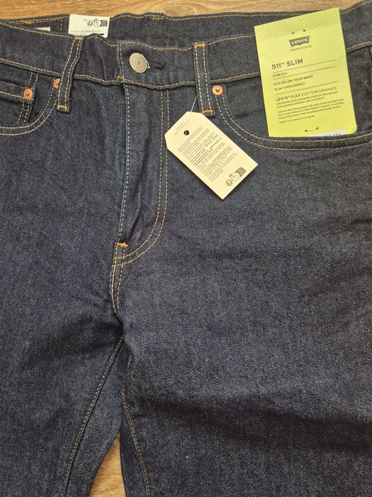 Нові чоловічи джинси Levis 511 Premium 32/32 (31/32)