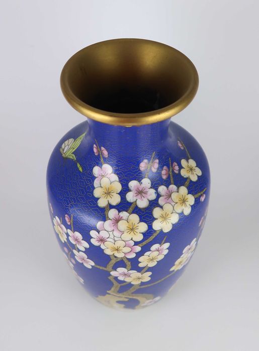 Jarra Grande Cloisonne China - 31.5 cm