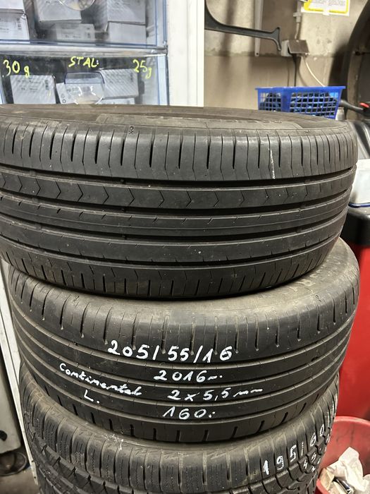 Ładne opony Continental - gwarancja,faktura