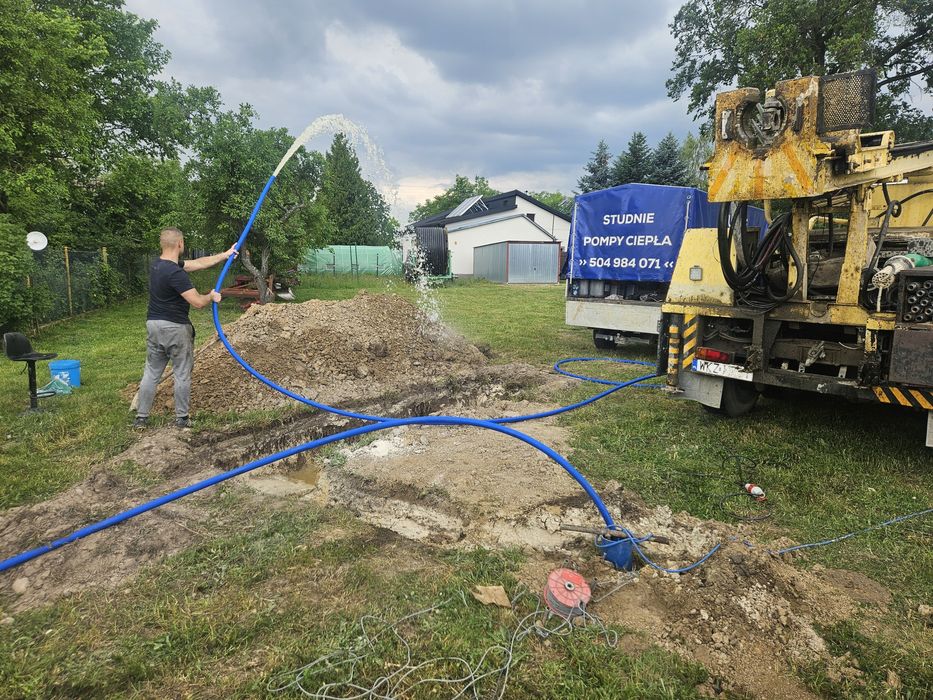 Studnie głębinowe odwierty pod pompy ciepła