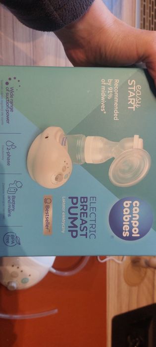Laktator elektryczny  Canpol Baby EasyStart – użyty tylko raz, jak now