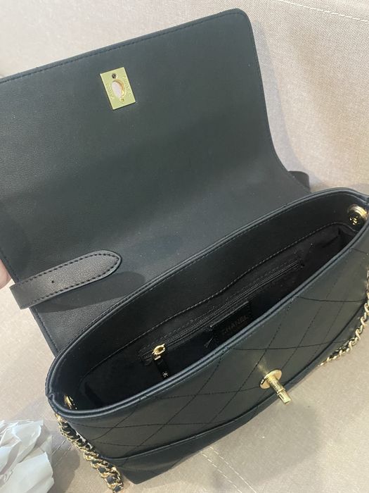 Сумка chanel trendy cc чорна