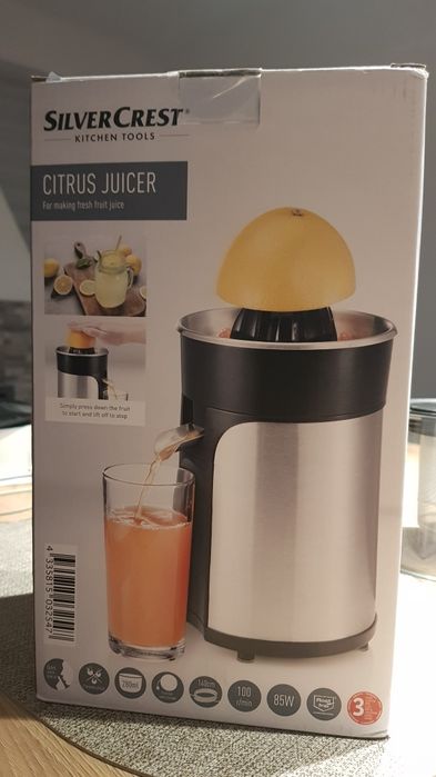 Wyciskarka do cytrusów Silvercrest – nowa, nieużywana