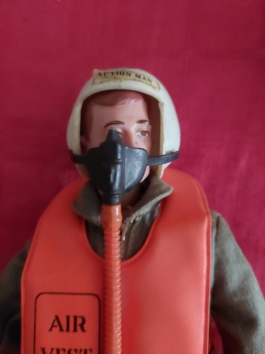 Action man vintage piloto raro