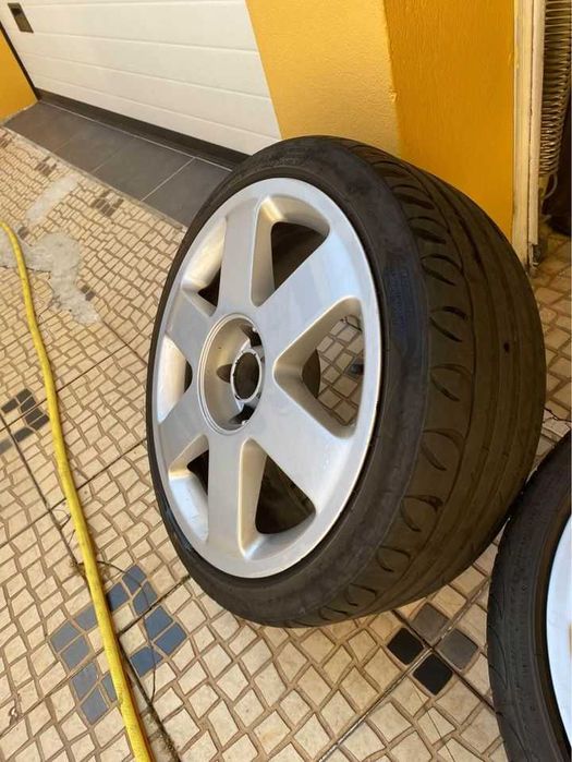 Vendo Jantes Audi TT Originais Em 17, 5x100, Com Pneus
