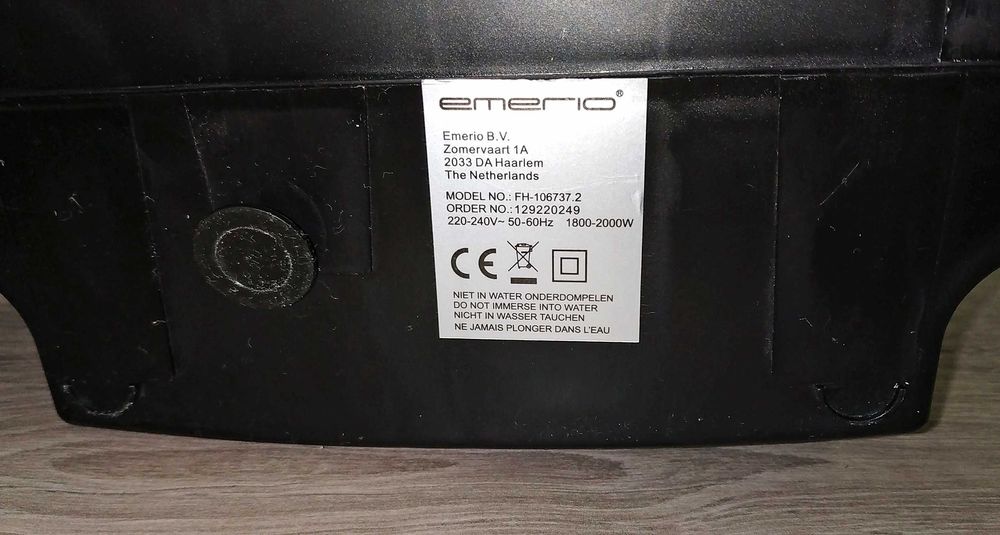 Мощный, обогреватель, тепловентилятор из Голандии.