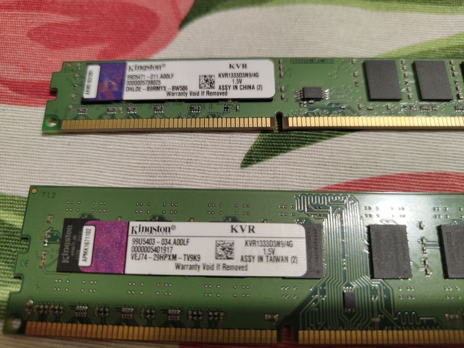 RAM Kingston 2x 4GB
