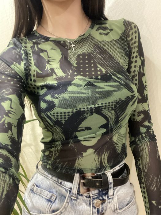 Топ сітка жіноча кофта