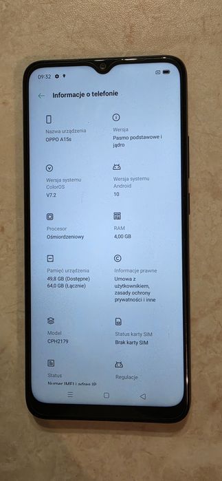 Oppo a15s jak nowe