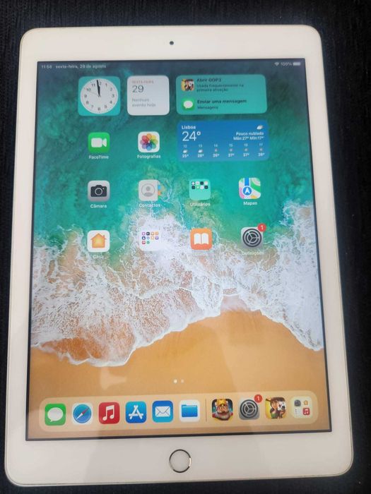 iPad (5ª geração) Wi-Fi Ecrã Multi-Touch de 9,7 polegadas