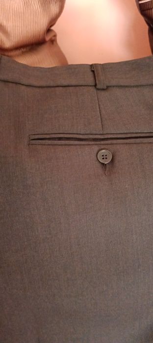 Spodnie garniturowe XXL