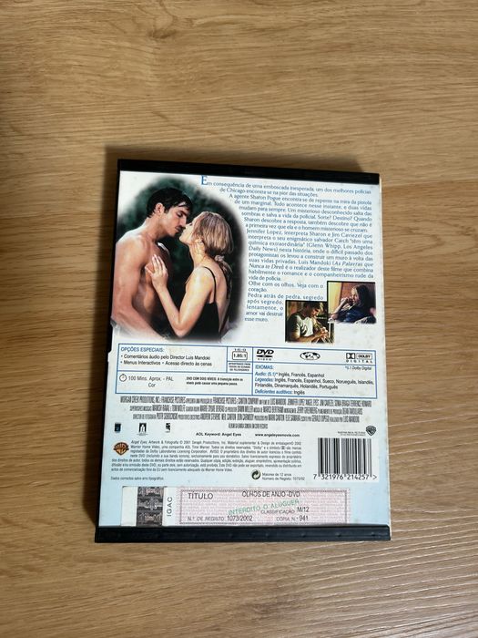 DVDs Originais — Filme "Olhos de Anjo" e Concerto Anjos "Tour Viver"