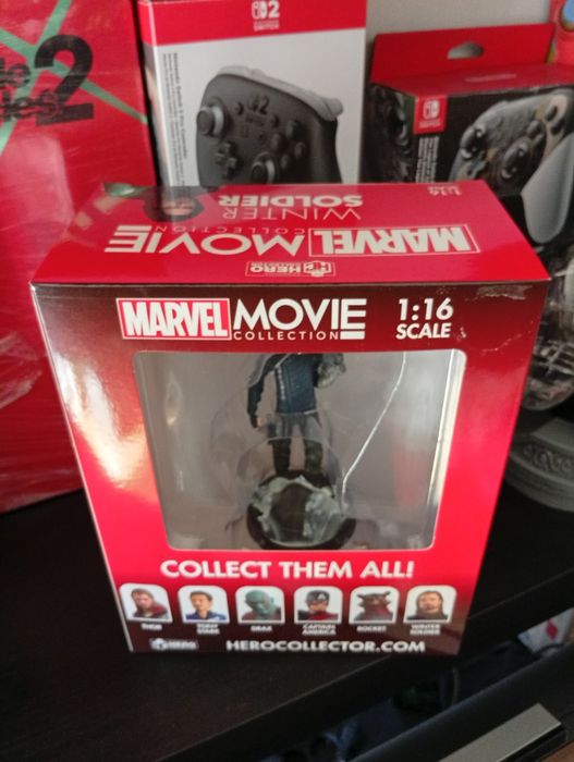 Figura Marvel winter soldier eaglemoss hero collector