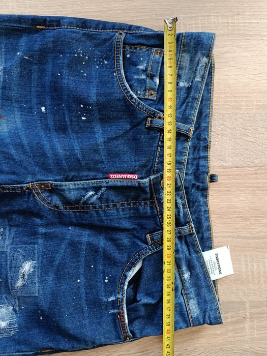 Dsquared2 spodnie jeansowe damskie