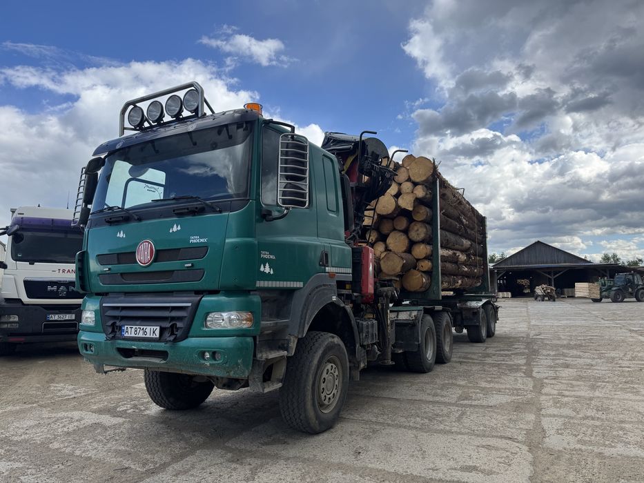 Продам TATRA PHOENIX Euro 5 6х6 лісовоз