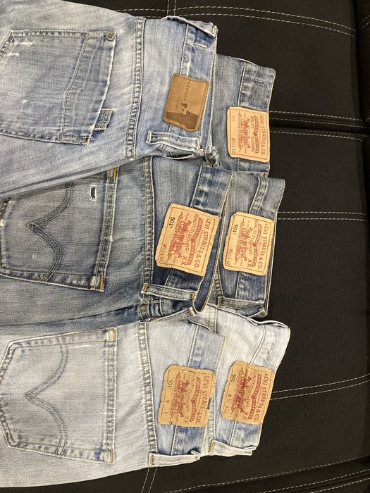 Calças ganda Levi's e FTP