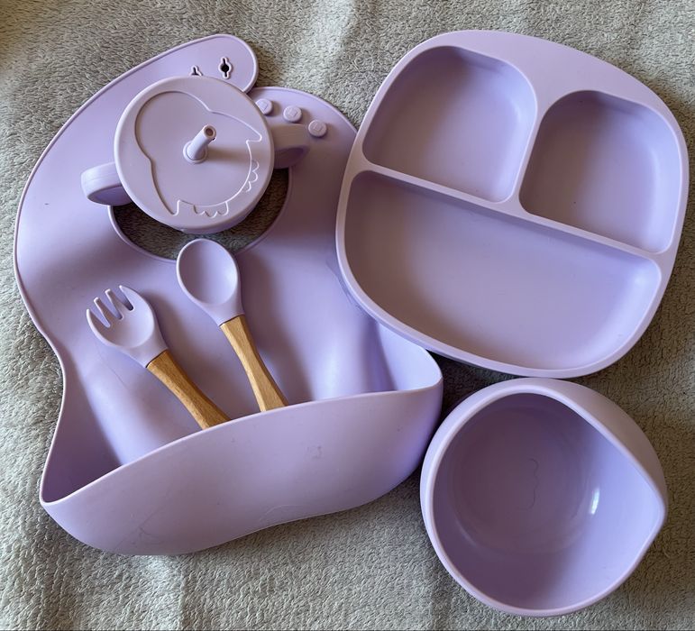Силиконовый набор для малышей/кормления