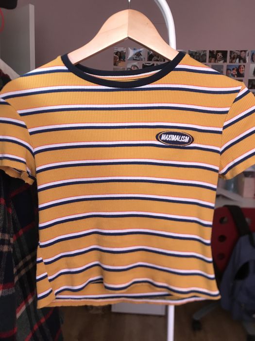 T-shirt amarela berska