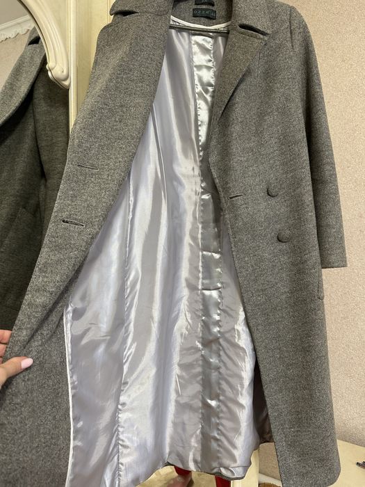 Продам стильне сіре пальто