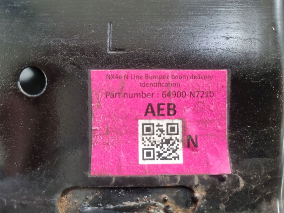 hyundai tucson iv pas przedni wzmocnienie belka 64101 n7000