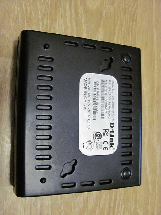 Роутер D-Link  ADSL Router DSL 2500U