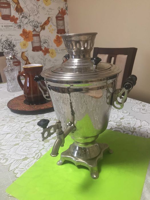 Самовар - ретро електрочайник не користований, 3,5л Ц-540