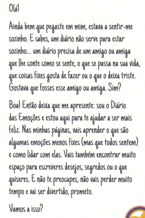 Livro O Meu Diário das Emoções de Catarina Raminhos e Ana Mota Veiga [Portes Grátis]