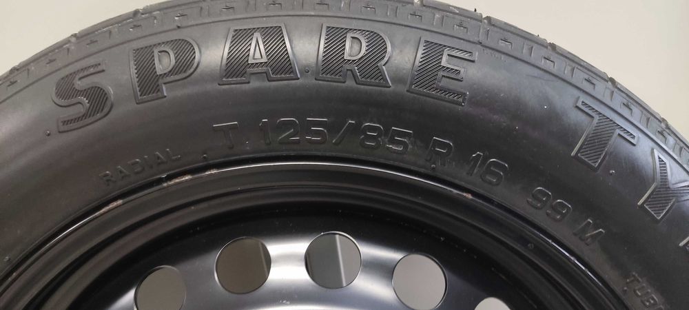 Pneu sobresselente NOVO T 125/85 R16