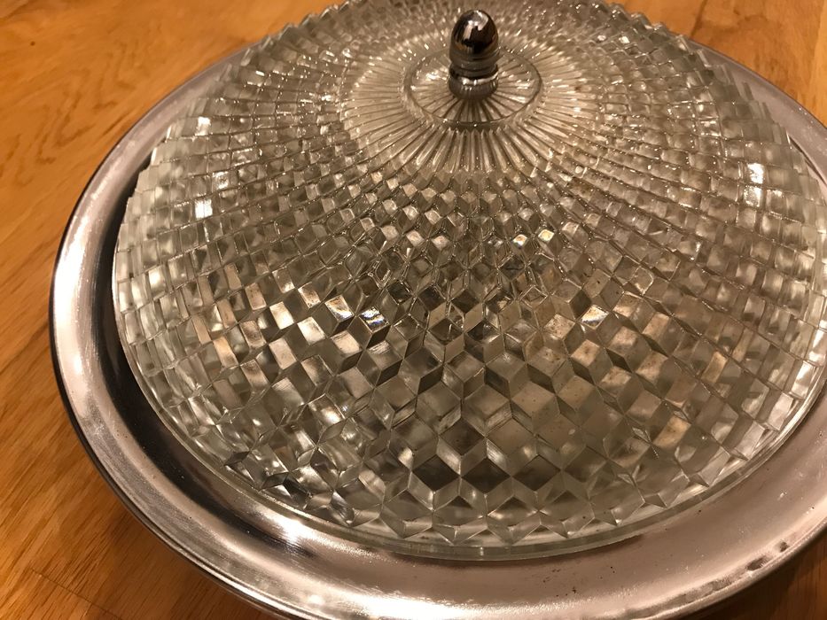 Candeeiro teto com vidro